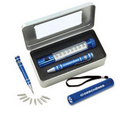 FL08 Triple Safety Flashlight & KM401 Screwdriver Pen